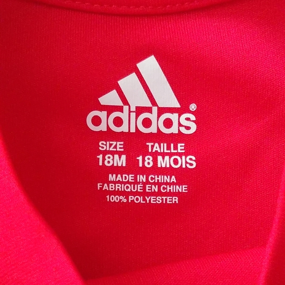 Great condition ADIDAS TOP, 100% POLYESTER - Picture 5 of 5